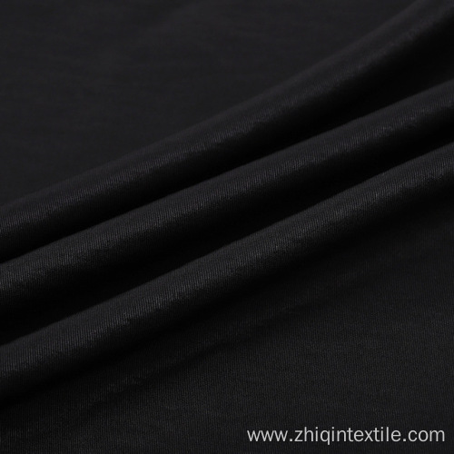 Black Imitation cupro fabric